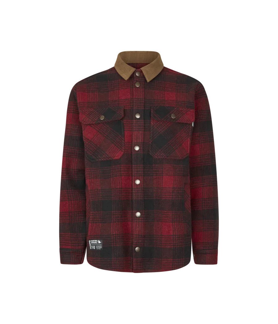 Seeland Men's Canada Yukon Shirt Red Check