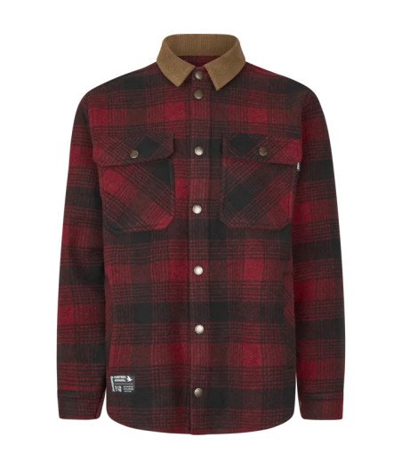 Seeland Men's Canada Yukon Shirt Red Check