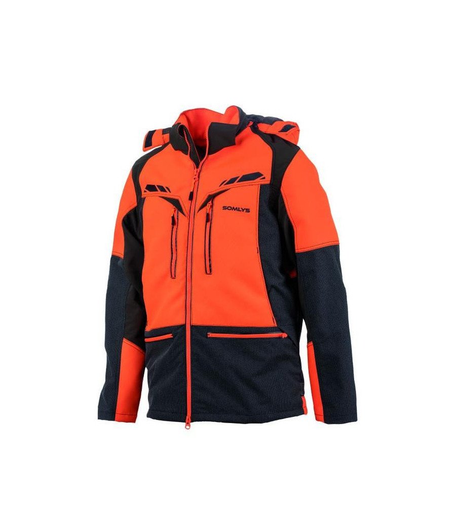 VESTE HOMME SOMLYS DEFENDER TRECK 479 - ORANGE