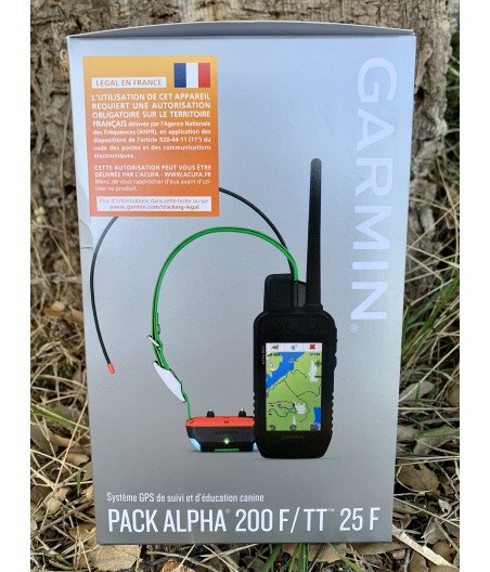 GARMIN - Pack ALPHA 200 + Collier de repérage dressage TT25 F